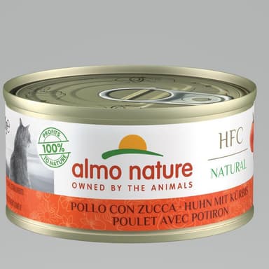Almo Nature Hfc Cat Natural Pollo/Zucca 70gr