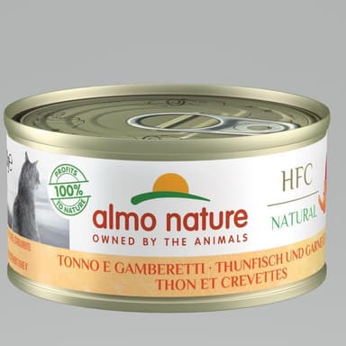Almo Nature Hfc Cat Natural Tonno/Gamberetti 70gr