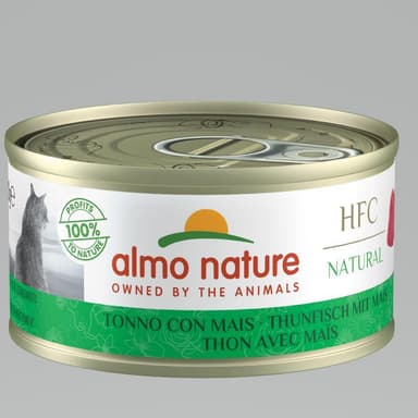 Almo Nature Hfc Cat Natural Tonno/Mais 70gr