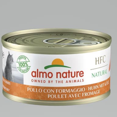 Almo Nature Hfc Cat Natural Pollo/Formaggio 70gr