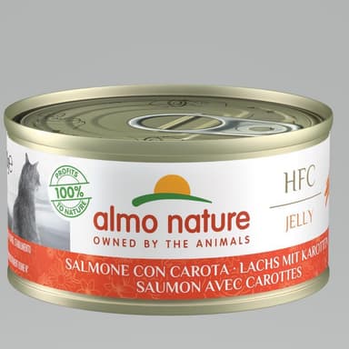 Almo Nature Hfc Cat Jelly Salmone/Carota 70gr