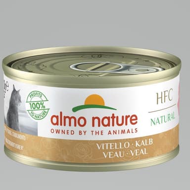 Almo Nature Hfc Cat Natural Vitello 70gr
