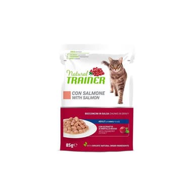 Natural Trainer Cat Adult Salmon 85gr