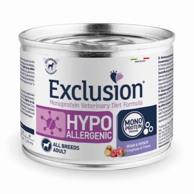 Exclusion Vet Dog Hypo Boar/Potato 200gr