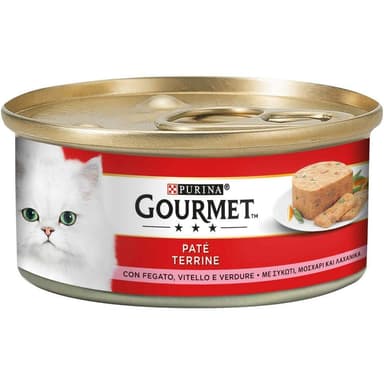 Pur Red Cat Patè Pezzetti Vitello/Fegato/Verd 195gr