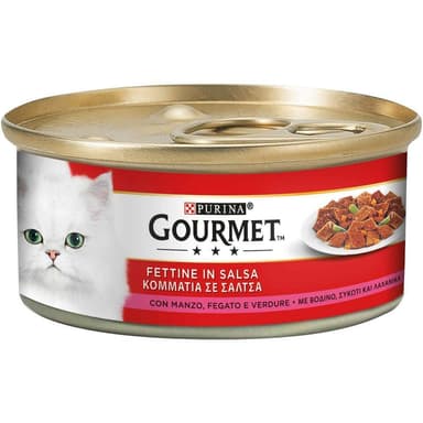 Pur Red Cat Fettine Verdure/Manzo/Fegato 195gr