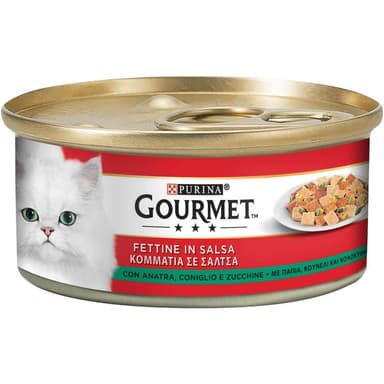 Pur Red Cat Fettine Zucchine Anatra/Coniglio 195gr
