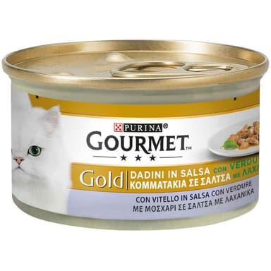 Purina Gold Dadini Vitello Alla Mediterranea 85gr