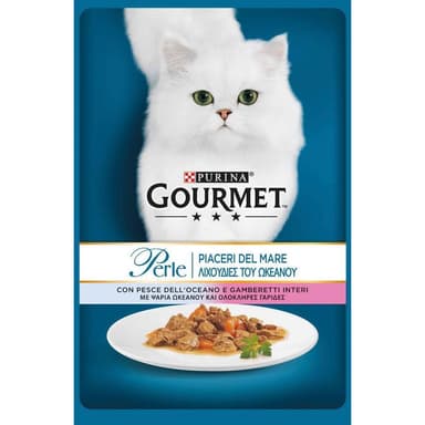 Pur Perle Piaceri Del Mare Pesce/Gamberetti 85gr