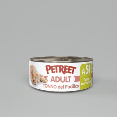 Petreet Nat Tonno Pacifico/Verdure 70gr