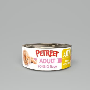 Petreet Nat Tonno Rosa/Patate 70gr