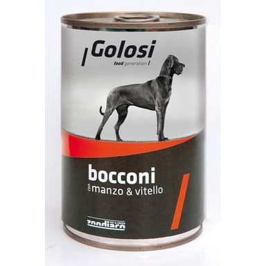 Zoo Golosi Dog Bocc Manzo/Vitello 1250gr