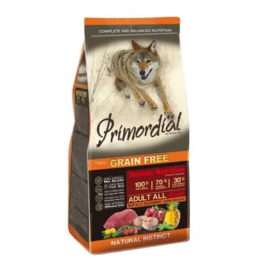 Mister Pet Primordial Dog Adult Bufalo/Mackerel 12kg