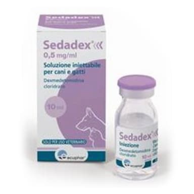 Sedadex*Iniet Fl 10ml 0,5mg/Ml