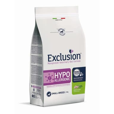 Exclusion Vet Dog Hypo Insect/Pea Small 2kg