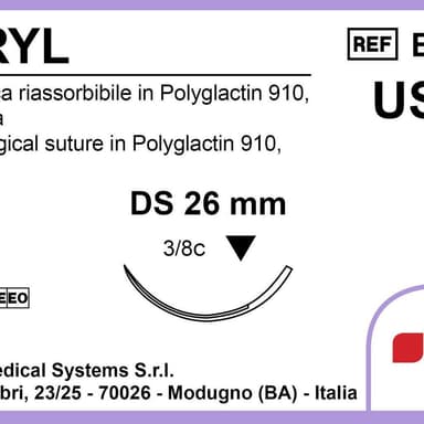 Bsm Biocryl Ds26 Usp 3-0 70 Cm Violet