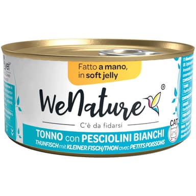 We Nature Cat Tonno/Pesciolini Jelly 85gr