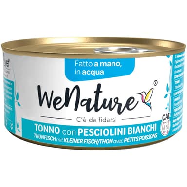 We Nature Cat Tonno/Pesciolini In Acqua 85gr