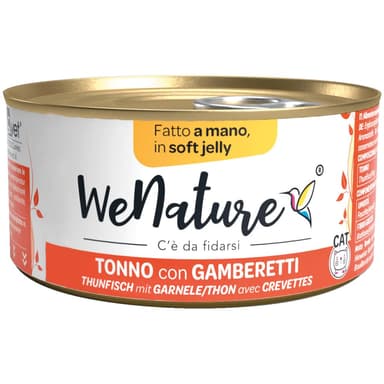 We Nature Cat Tonno/Gamberetti Jelly 85gr