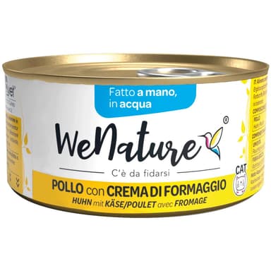 We Nature Cat Pollo/Formaggio In Acqua 85gr