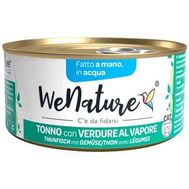 We Nature Cat Tonno/Verdure In Acqua 85gr