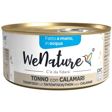 We Nature Cat Tonno/Calamari In Acqua 85gr